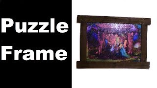Making a Puzzle Frame from Pallet Wood | Framing a Memory From our Honeymoon