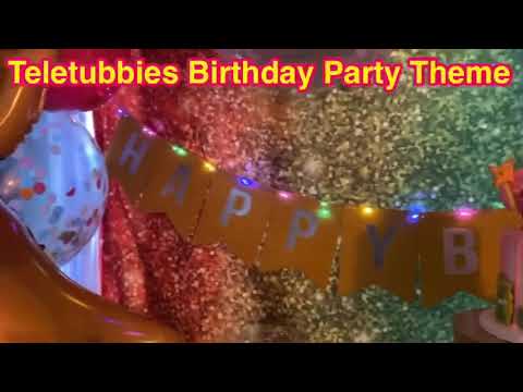 Teletubbie Theme Birthday Party
