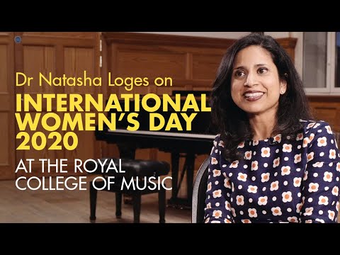 ナターシャ・ローゲス博士、国際女性デー2020についてRCMで講演 (Dr Natasha Loges on International Women's Day 2020 at the RCM)