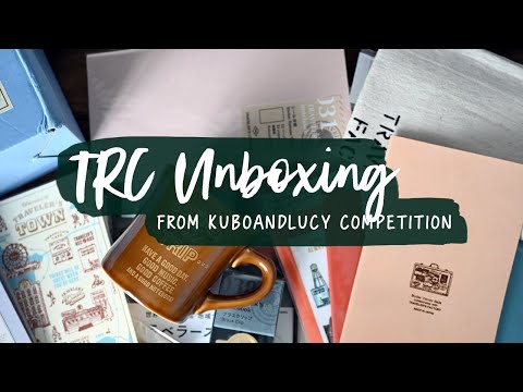 Traveler's Company Haul Unboxing | KuboandLucy Stationery Competition