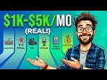 6 Boring Online Side Hustles That Pay $1,000–$5,000 a Month