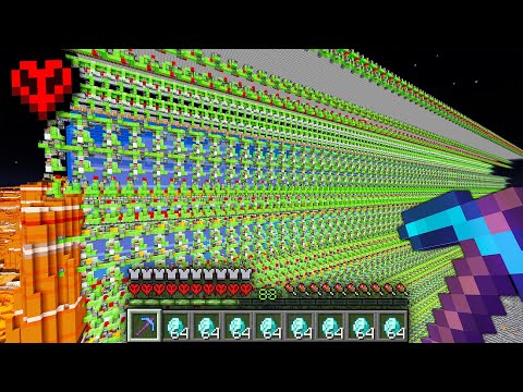 I Made the ULTIMATE Mining Farm in Hardcore Minecraft!