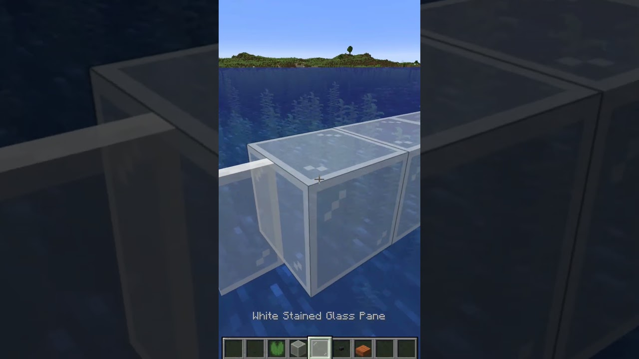 Minecraft Pool Floatie 🤯🦢 #minecraft #shorts