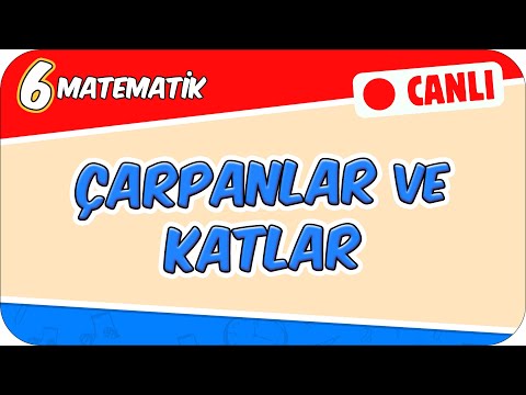 Çarpanlar ve Katlar 📘 6MAT1 #2026