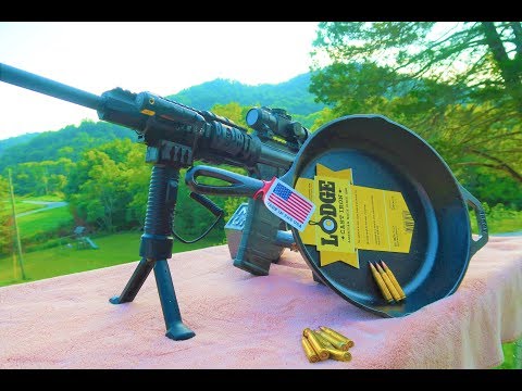 AR-15 VS Cast Iron Skillets