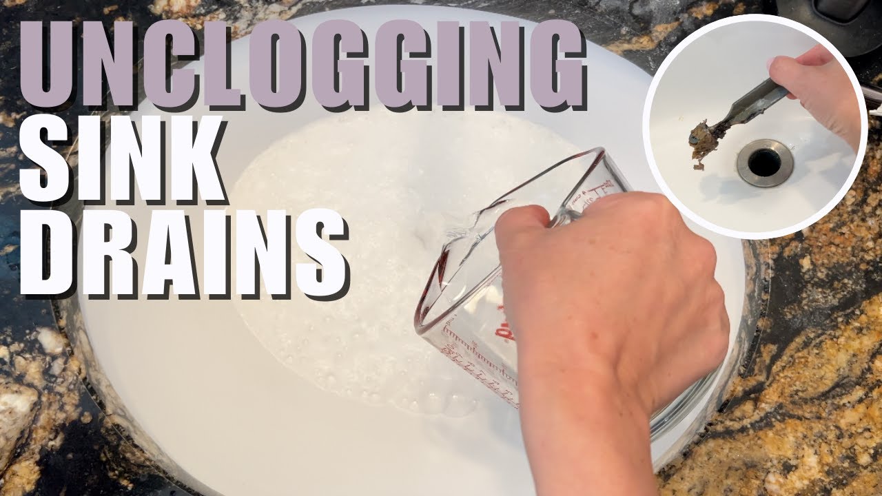 How to Unclog a Sink Drain | Using at Home Products