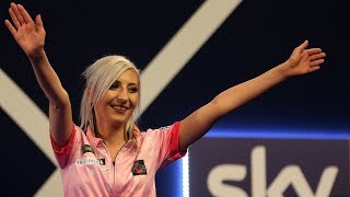 video: Meet Fallon Sherrock, the ex-hairdresser changing the face of darts 