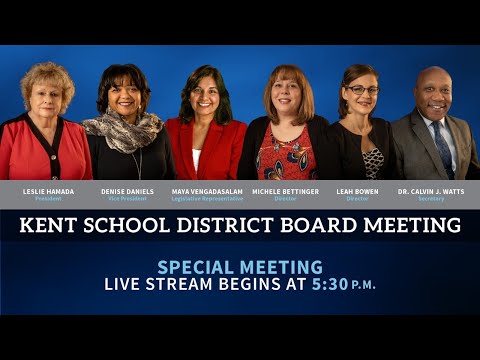 KSD Special Meeting: Work Session - 10/07/2020