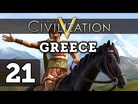 Civilization 5: Deity Let's Play Greece - Part 21
