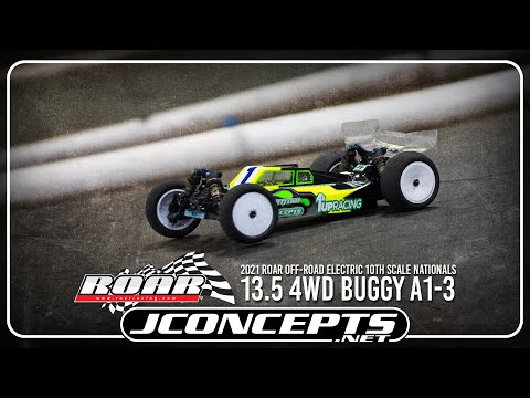 2021 ROAR Off-Road Electric 10th Scale Nationals -  13.5 4wd Buggy A1-3