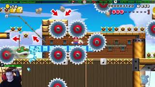 Super Mario Maker - Beast learns to twirl like Merl