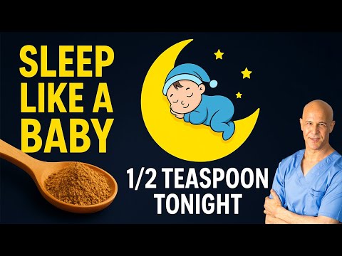 1/2 Teaspoon Before Bed Helps You Fall Asleep Faster and Deeper | Dr. Mandell