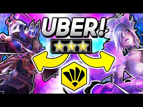UBER ⭐⭐⭐ *4 COST OP!* - TFT 10.24 Teamfight Tactics Guide BEST Set 4 Comps Fates Strategy Meta