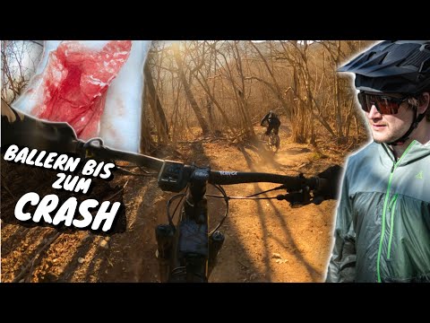 MTB CRASH beendet Bike Urlaub ins TRAIL PARADIES