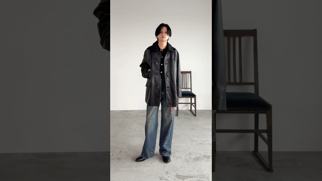 オーセンティックなシルエットのデニムが今の気分👖