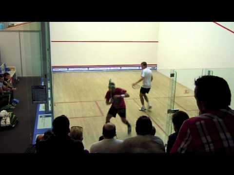 Squash Belgium - Rotterdam World Individual Nov.2011  Hisham Ashour Zac Alexander