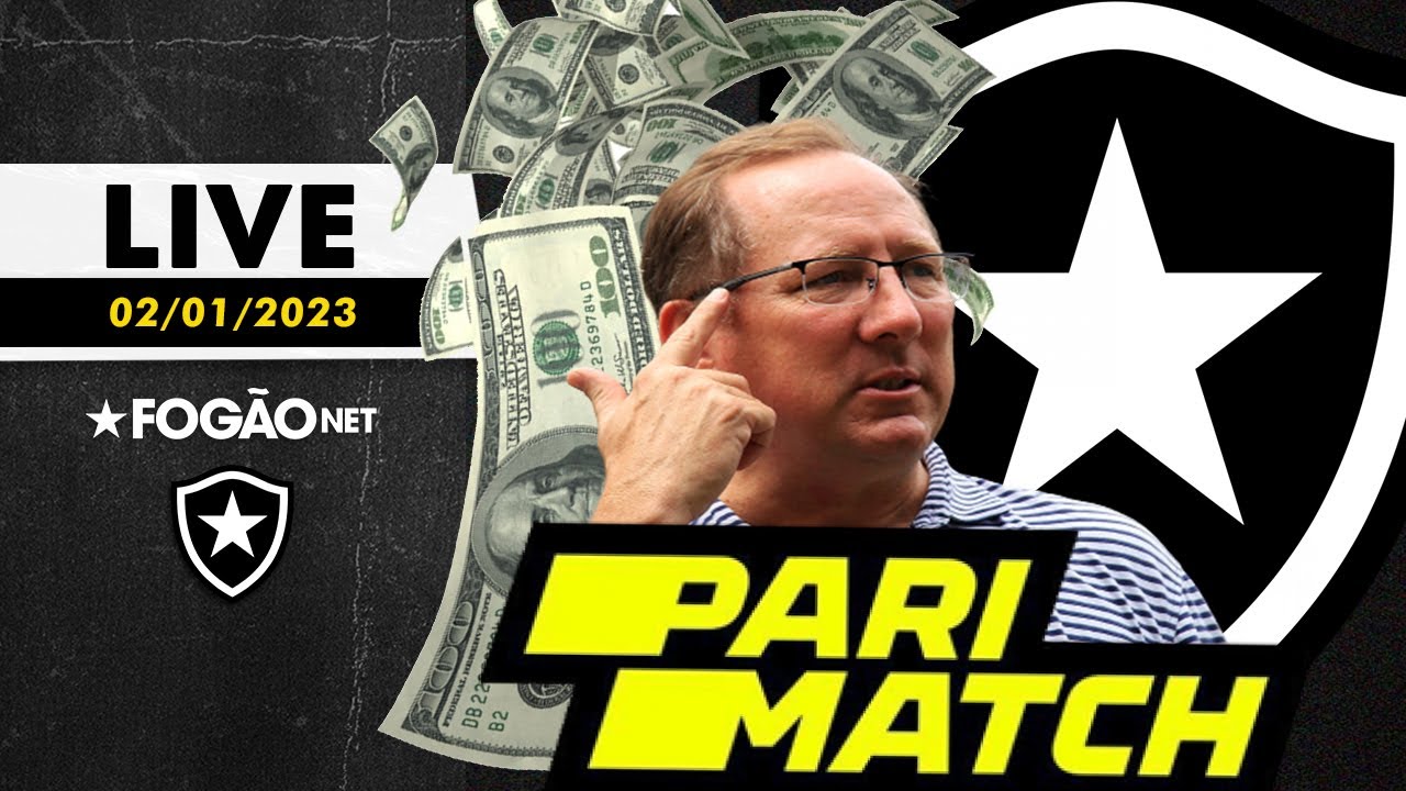 LIVE | Bastidores agitados no Botafogo com novo e histórico patrocínio e contratações