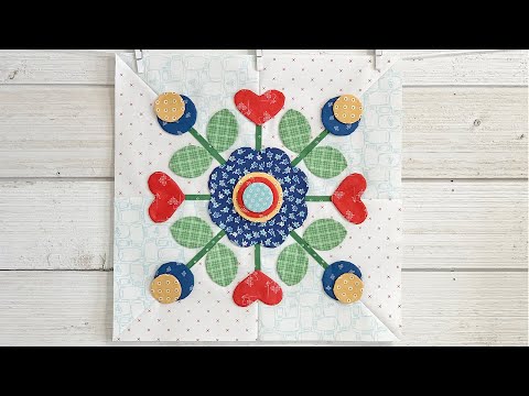Sew Simple Shapes Series & ReMix #4 JUNE Block Tutorial!!