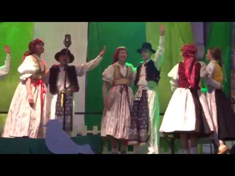 Dětský folkl.soubor ROSÉNKA - Treperendy + Muzička, č.2 / Velikon.trhy Praha 2018