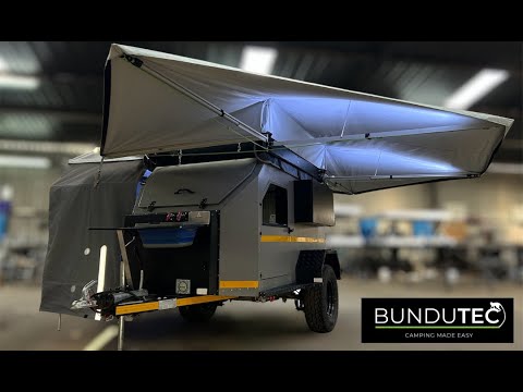 BunduTec Teardrop Trailer Review by Marius Roberts | BunduWarrior | Camping Made Easy