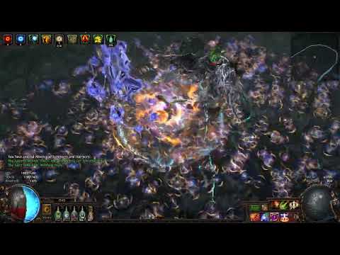 Inquisitor, Aura stacker, Spark,Uber Eater of Worlds, PoE 3.20 Sanctum