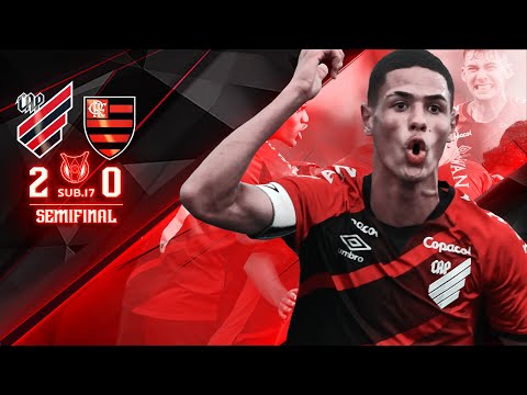 NA FINAL! Athletico Paranaense 2x0 Flamengo - Semi do Brasileiro Sub-17 | MELHORES MOMENTOS