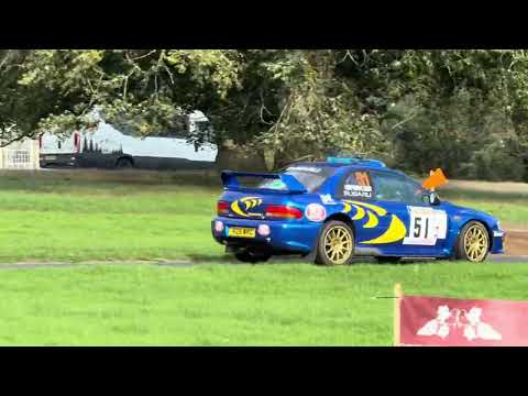 Down action from Hills Ford Stages rally at Weston Park on 19/09/26