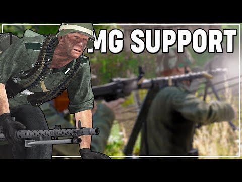 German MG 34 Gunner BLASTS Allies in 1940 INVASION of FRANCE | Arma 3 World War 2