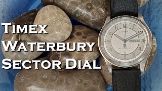Timex Waterbury Traditional Day Date 39 mm Leather - Is It A Good Value Sector Dial Watch?