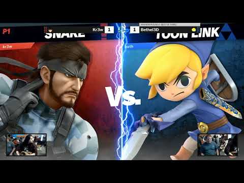 SOS 156 SSBU WR2 - Bethel3D (Toon Link) vs Kr3w (Snake)