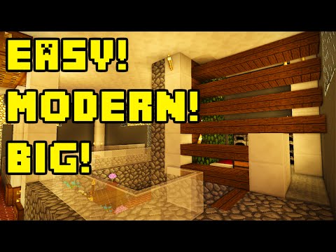 TheNeoCubest - Minecraft Modern Underground House Tutorial (How to Build)