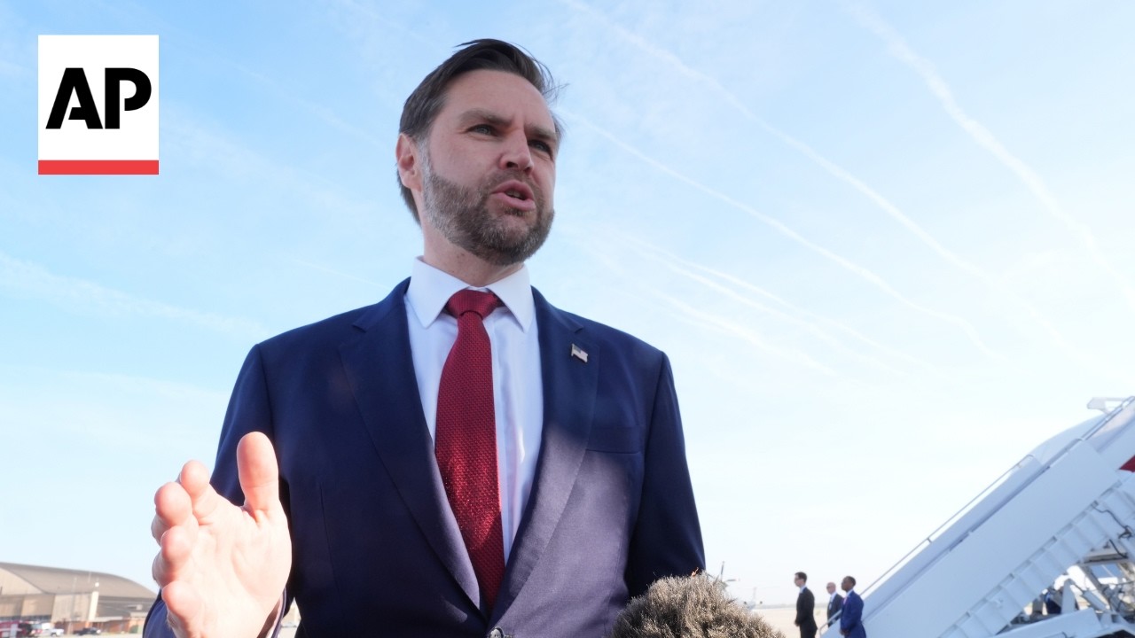Video | JD Vance warns Iran not to 'play' the US as he heads to negotiations