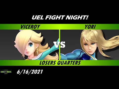 Fight Night! - Viceroy (Rosalina) vs Yori (ZSS) Losers Quarters - Smash Ultimate