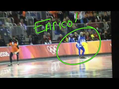 Enrico Fabris: Turin 2006 1500m-Perfect!