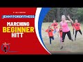 Marching In Montana Quick Time Saver Walking At Home Workout Super Sweaty HIIT Or Low Impact