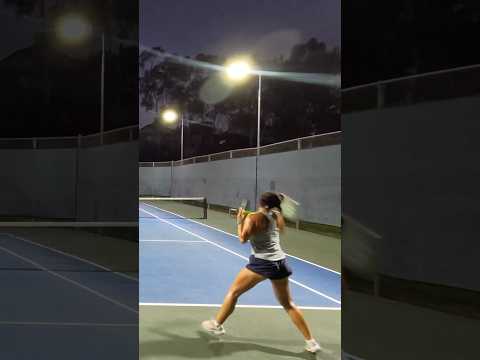 D1 Girl SLAPS me off the court! #tennis #shorts