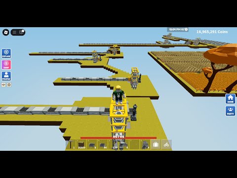 EP#10 - [FunzPlayz] - Steel Factory + F2P + Grinding All! in Roblox : Islands 👩‍🌾