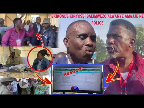 Ekikonde Kitokose! Eng.Balimwezo Avudde Mu Mbeera Ono Asabula! Abamajje Ne Police Batasiza Owa EC 