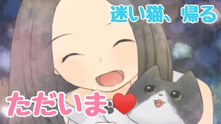 帰宅したい迷子ねこ、ばあちゃんを利用する【はぐれ猫、路地裏からの脱出】