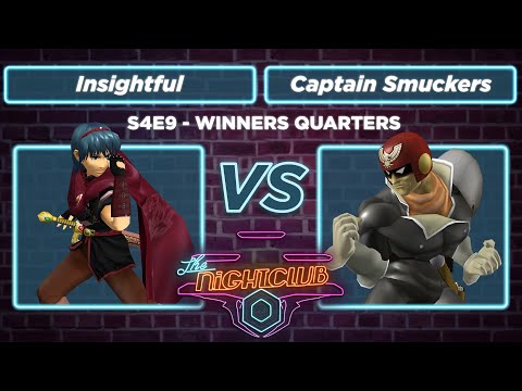 The Nightclub S4E9: Captain Smuckers vs Insightful - Winners Quarters SSBM