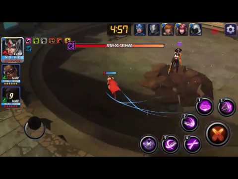 Marvel Future Fight [Sif(T2) vs Proxima Midnight]