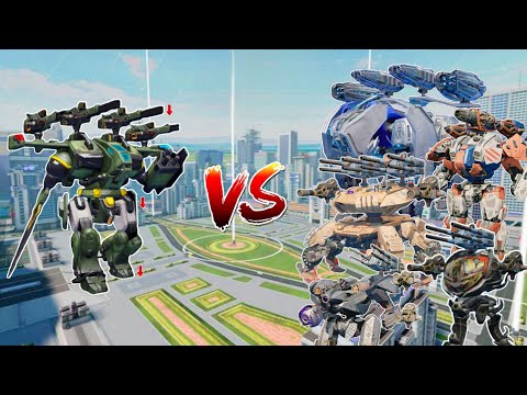 WR🔥 Sword Unit-190[Nerf] VS All Titans Comparison ||WAR ROBOTS||