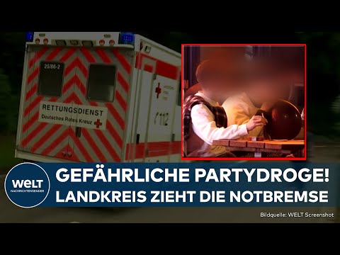 DEUTSCHLAND: Gefährlicher Jugendtrend - Partydroge Lachgas! Regierung zum Handeln aufgefordert!