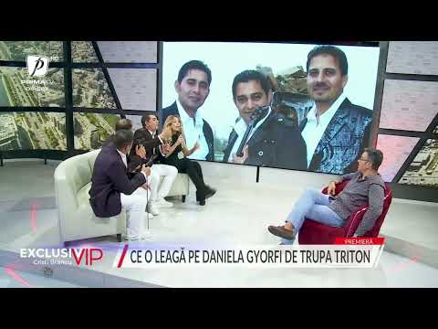 Ce o leagă pe Daniela Gyorfi de trupa Triton