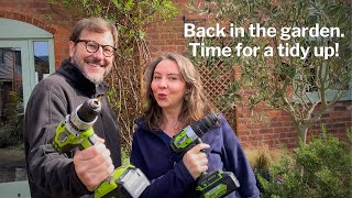 Getting Ready for the Gardening Season: Trellis Repair & New Tipper Cart