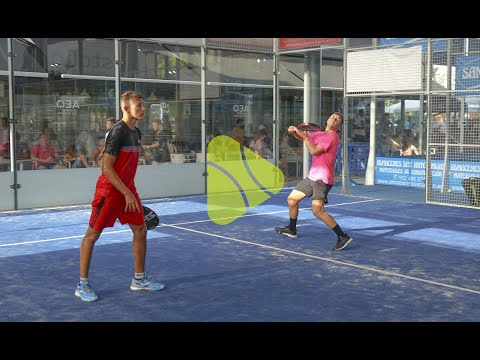 Sandro Rico y Adrián Olmo contra Guillermo Ferrer y Jorge Hidalgo. Sub 23 de Andalucía de la FAP