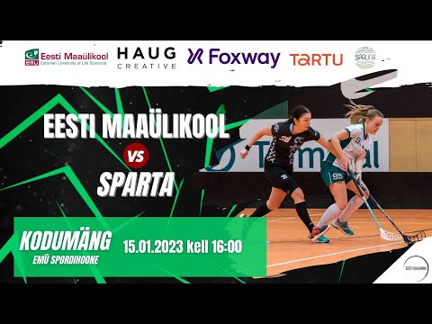 NSL Eesti Maaülikool (EST) vs Sparta (EST) 15.01.2023 kell 16:00