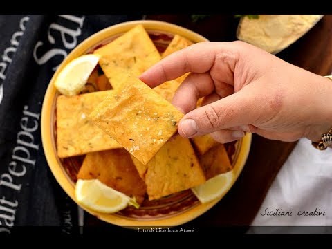 Siciliani Creativi - Le panelle palermitane - Chickpeas fritters
