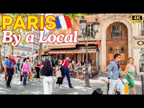 Paris, France 🇫🇷 Experience a Local's Perfect One-Day Walk 4K