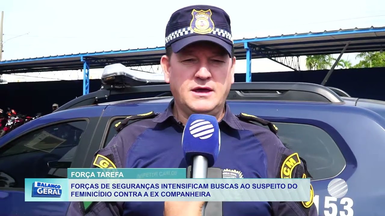 Forças de segurança intensificam buscas por suspeito de feminicídio em Lucas do Rio Verde